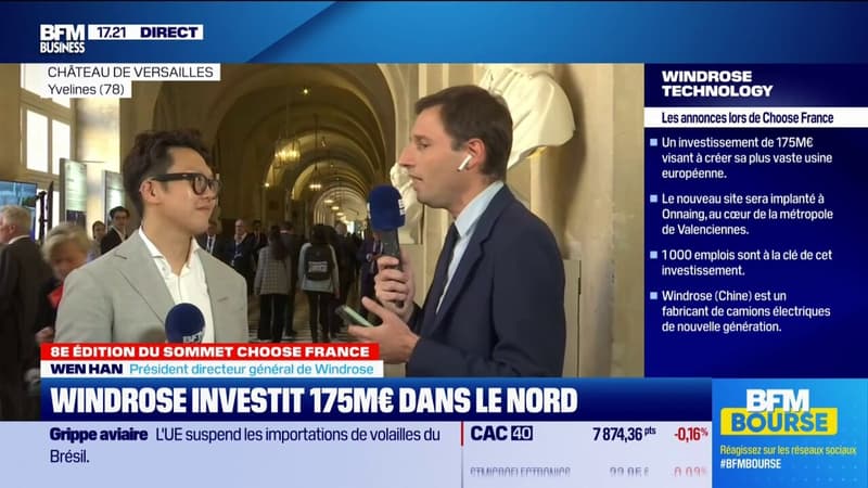 Windrose investit 175 millions d'euros dans le nord