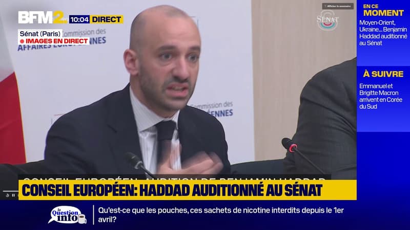 "Hubs de retour" pour migrants: la France "assez sceptique sur leur efficacité", déclare le ministre Benjamin Haddad