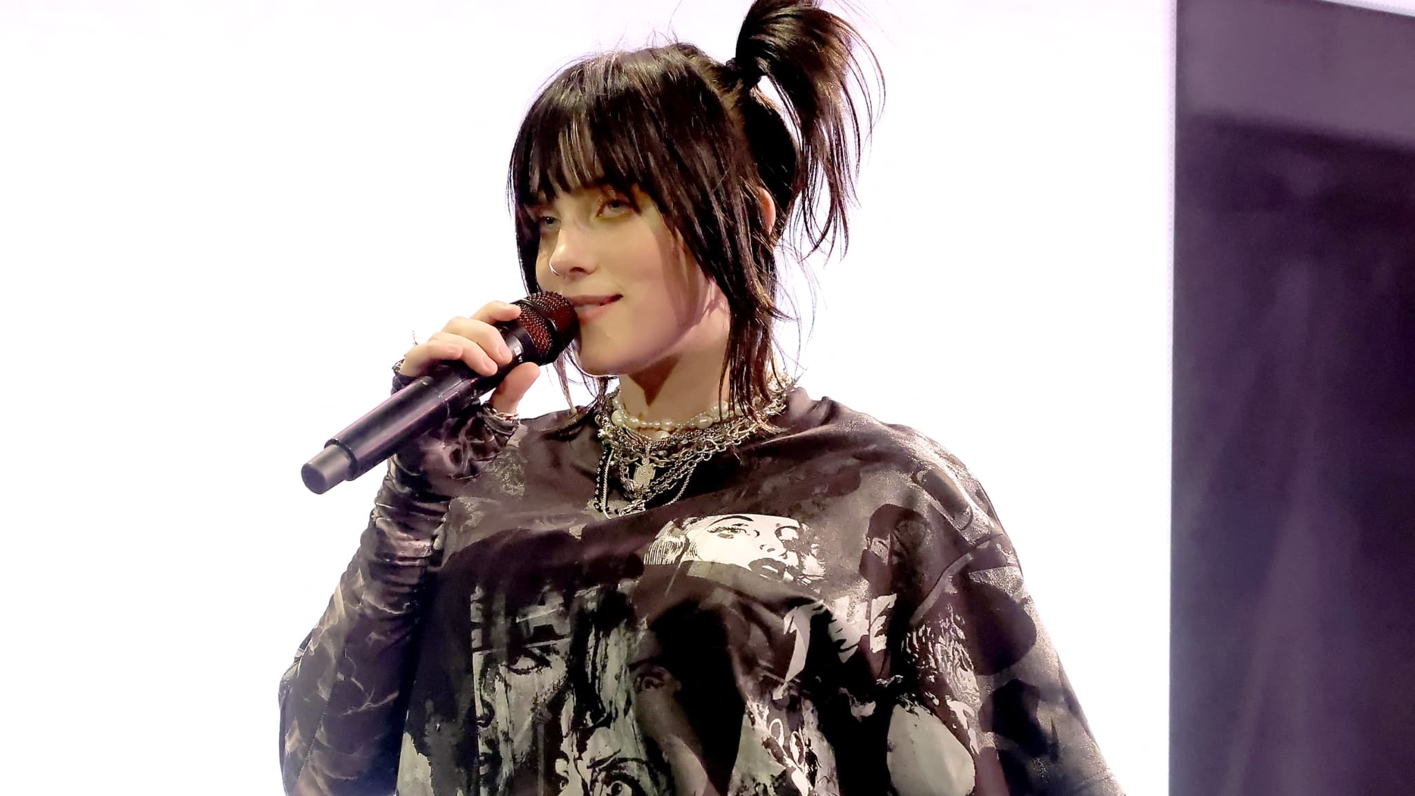 Billie Eilish T te D affiche De Rock En Seine 2023