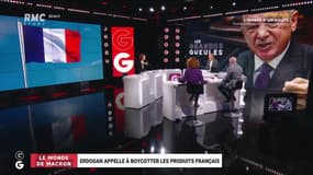 Le monde de Macron : Erdogan appelle à boycotter les produits français – 27/10