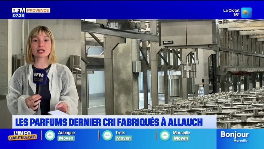 Un géant de la parfumerie à Allauch. On vous emmène dans les coulisses de l'entreprise