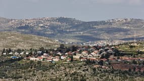 Un village près de Naplouse en Cisjordanie occupée, le 20 mars 2024