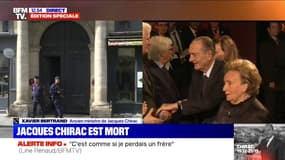 Mort de Jacques Chirac: "C'est lui qui m'a fait confiance le premier", témoigne Xavier Bertrand
