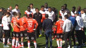 La causerie de Régis Le Bris après une nouvelle défaite de Lorient, 28 avril 2024