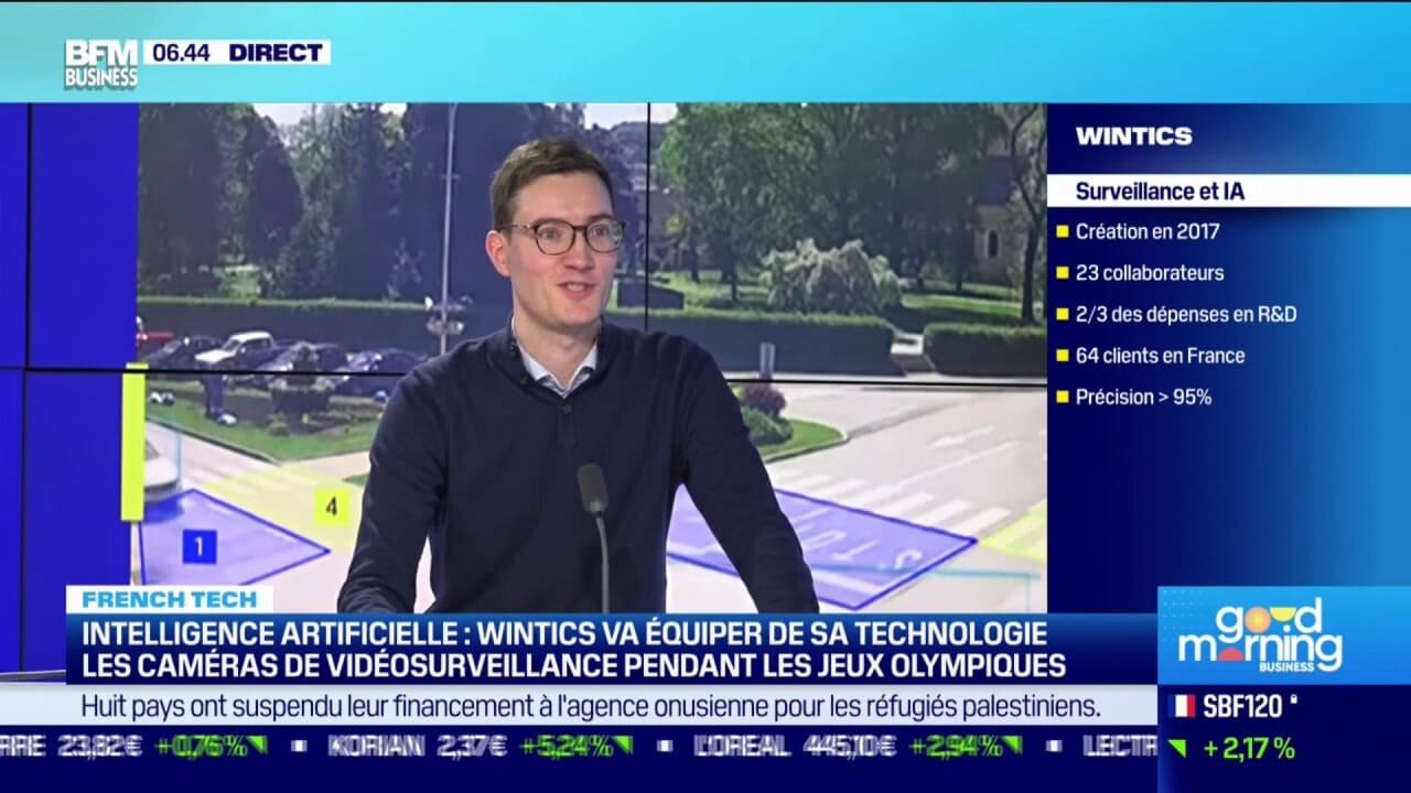 Intelligence artificielle : Wintics va équiper de sa technologie, les caméras de vidéosurveillance pendant les Jeux Olympiques