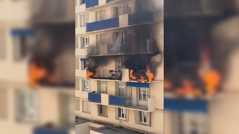 Un feu d'habitation s'est déclaré à Nice ce jeudi.