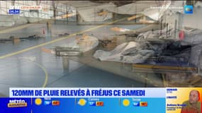 Intempéries dans le Var: 120mm de pluie relevés à Fréjus