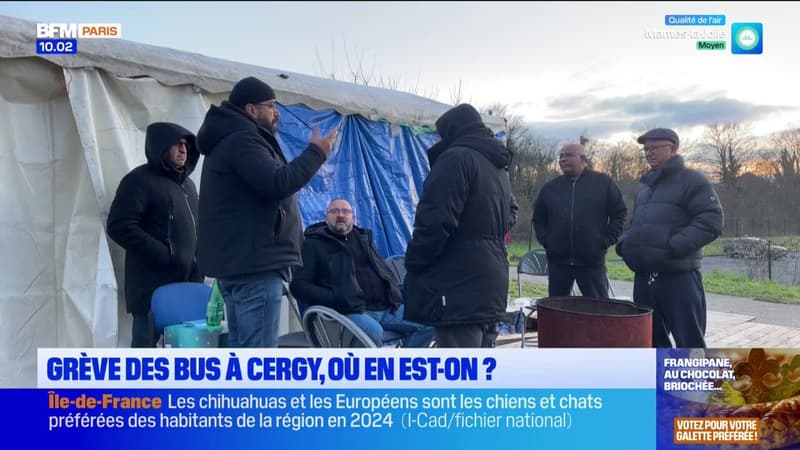 Grève des bus à Cergy-Pontoise: une médiation qui ne convainc pas