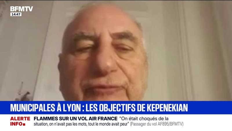 "Prendre soin de la ville qui elle-même prend soin des habitants": ce que souhaite faire le candidat à la mairie de Lyon, Georges Képénékian