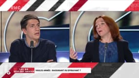 Armement des vigiles: échange houleux entre les GG Marie-Anne Soubré et Maxime Lledo