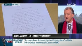 QG Bourdin 2017: Juge Lambert: La lettre-testament - 20/07