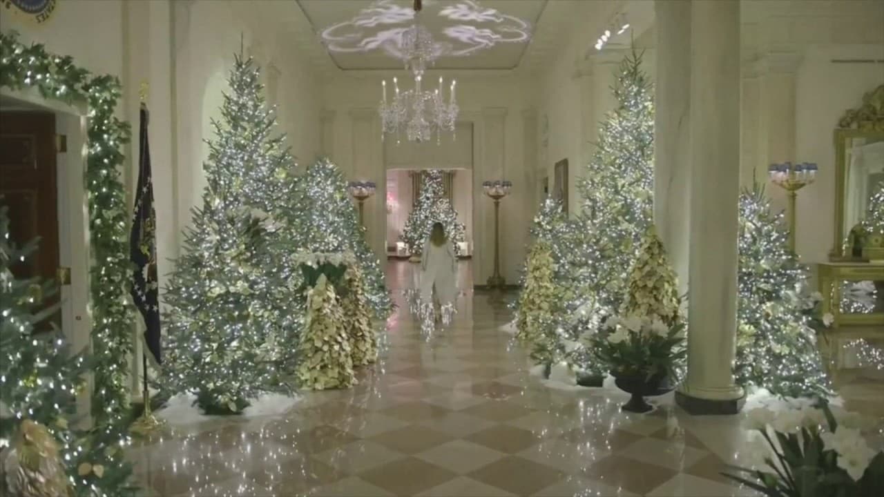 États-Unis: Mélania Trump présente les décorations de Noël de la Maison