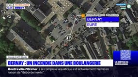 Un incendie se déclare au sous-sol d'une boulangerie de Bernay