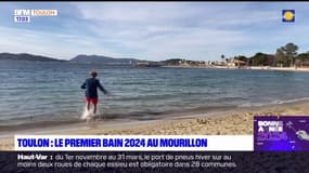 Toulon: plus de 600 personnes se jettent à l'eau pour le premier bain de 2024