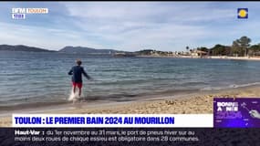 Toulon: plus de 600 personnes se jettent à l'eau pour le premier bain de 2024