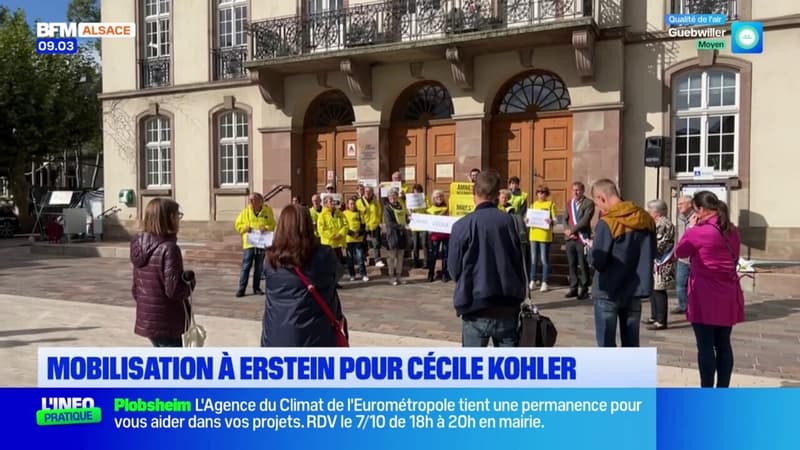 Erstein: nouvelle mobilisation pour demander la libération de Cécile Kohler, retenue en Iran