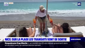 Nice: avec les éclaircies, les transats sont de retour sur la plage