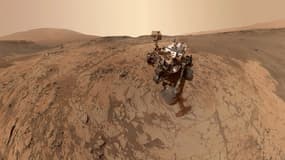 Un selfie de Curiosity, la sonde de la NASA sur Mars, le 3 février 2013.