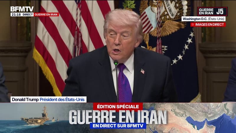 Guerre au Moyen-Orient: Donald Trump affirme que les dirigeants iraniens "sont en train d'être éliminés"