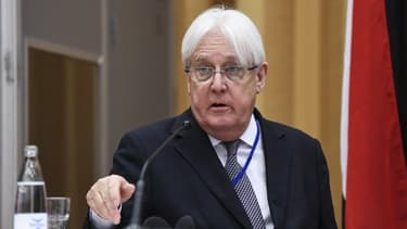 L'envoyé spécial de l'ONU, Martin Griffiths.