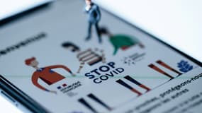 La première version de l'application StopCovid, lancée le 2 juin.