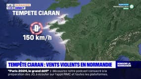 Tempête Ciaran: des vents violents attendus mercredi en Normandie