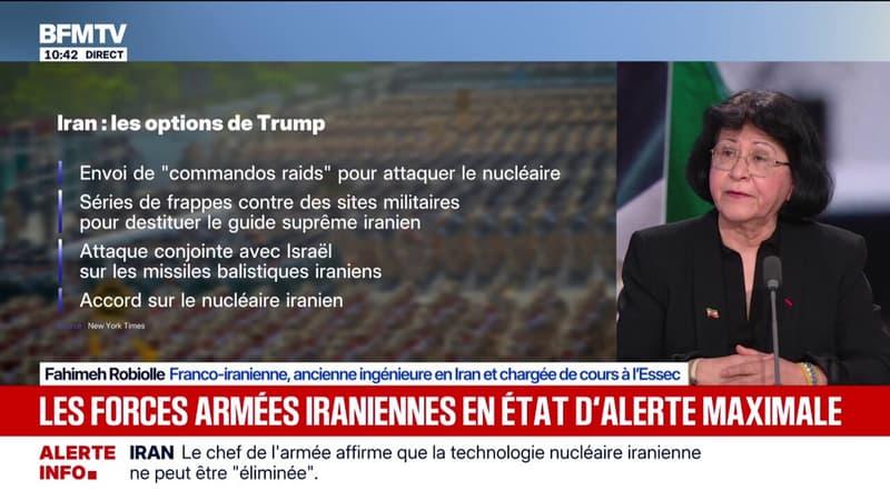 Iran: "Les égouts sentent le sang et les cadavres", déclare Fahimeh Robiolle, franco-iranienne, après avoir reçu des nouvelles de Téhéran