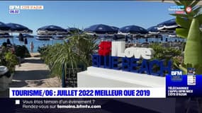 Côte d'Azur: les touristes de retour en force en juillet