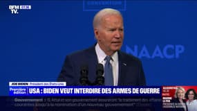 Joe Biden appelle à interdire le type d'arme utilisé dans l'attaque contre Donald Trump