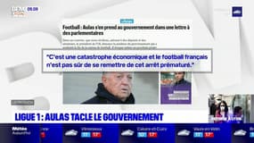 Arrêt de la Ligue 1: Jean-Michel Aulas tacle le gouvernement dans une lettre à des parlementaires