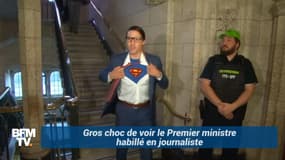 Quand Justin Trudeau se déguise en Superman pour Halloween