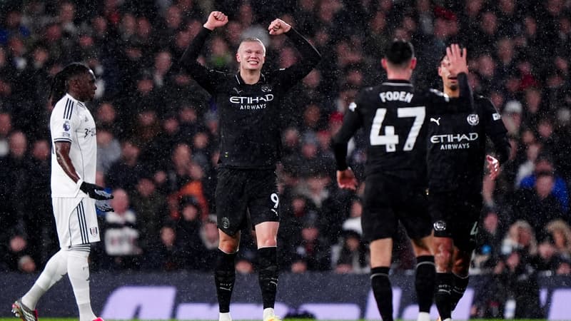 Manchester City: Haaland devient le joueur le plus rapide à inscrire 100 buts en Premier League