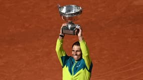 Rafael Nadal à Roland-Garros.