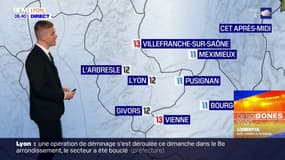Météo Rhône: un lundi gris et maussade, il fera 12°C à Lyon
