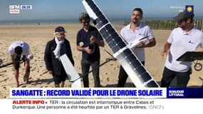 Sangatte: un drone solaire traverse deux fois la Manche