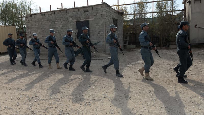 police afghane. (Photo d'illustration)