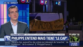 Gilets jaunes : Edouard Philippe entend mais tient "le cap" (2/2)