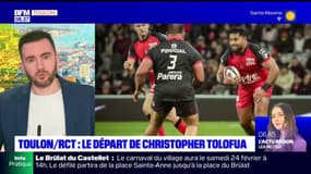 RCT: Christopher Tolofua quitte le club toulonnais pour Montpellier