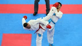 Steven Da Costa, le 5 août 2021, aux Jeux de Tokyo