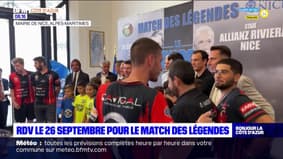 Nice: le match des légendes aura lieu le 26 septembre