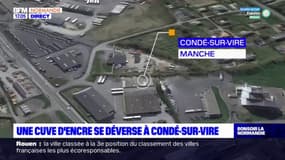 Manche: une cuve d'encre se déverse à Condé-sur-Vire