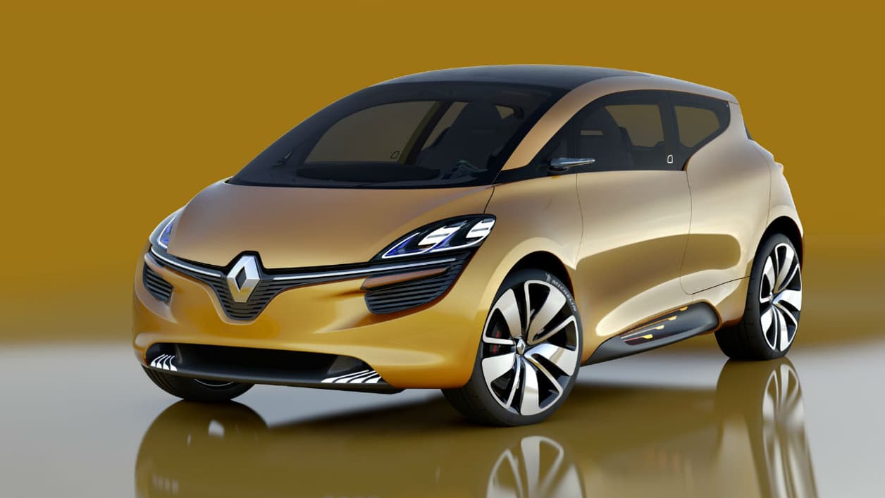 Le concept R-Space préfigure le design de la quatrième génération du Scénic dévoilée au salon de Genève.