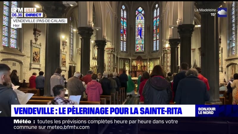 Sainte Rita: le 22 mai est une journée particulière à Vendeville, classée ville sanctuaire