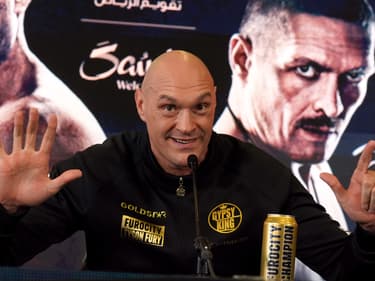 Tyson Fury le 10 avril 2024