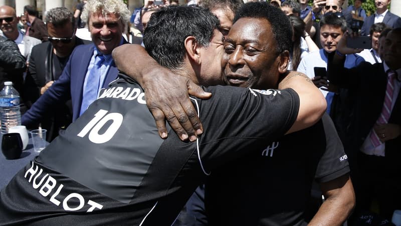 Diego Maradona et Pelé