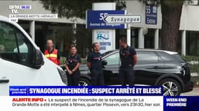Synagogue incendiée à La Grande-Motte: le suspect principal arrêté à Nîmes