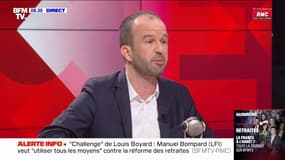 Manuel Bompard (LFI) sur les retraites: "Le texte de loi n'a pas été voté à l'Assemblée  j'en suis fier"
