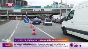 A13 : 50 % du péage de l'A14 remboursés sous conditions