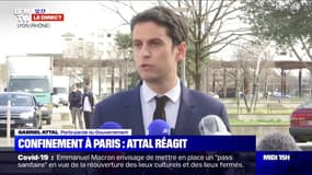 Gabriel Attal, porte-parole du gouvernement: "Nous tendons la main aux élus de Paris"