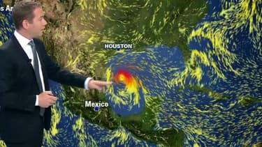 L'Ouragan Harvey fonce sur le Texas.
